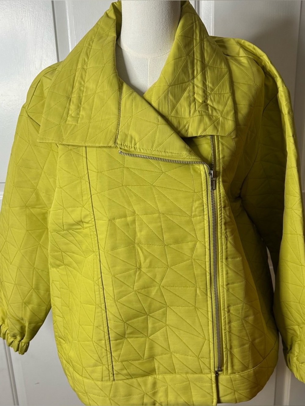 NWT WynneLayers Quilted Jacquard Spring Jacket - Picture 3 of 8